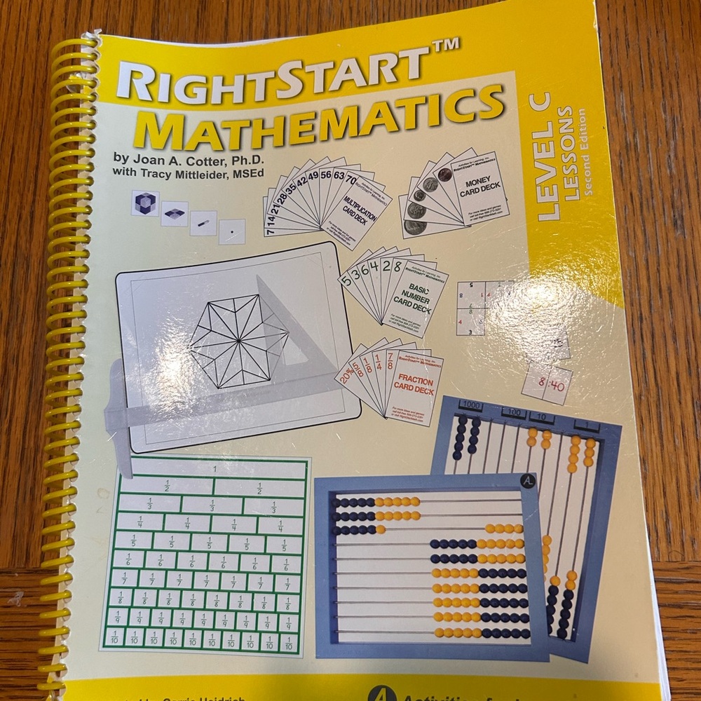 RightStart Mathematics Level C Lessons Book